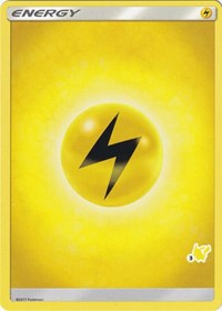 Lightning Energy (#3 Pikachu Stamped) Battle Academy Pokémon card