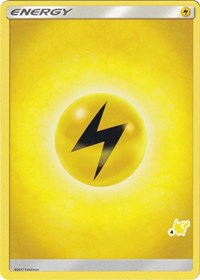 Lightning Energy (#4 Pikachu Stamped) Battle Academy Pokémon card