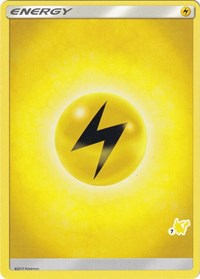 Lightning Energy (#7 Pikachu Stamped) Battle Academy Pokémon card