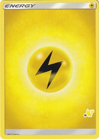 Lightning Energy (#10 Pikachu Stamped) Battle Academy Pokémon card