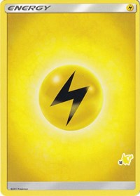 Lightning Energy (#12 Pikachu Stamped) Battle Academy Pokémon card