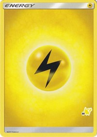 Lightning Energy (#39 Pikachu Stamped) Battle Academy Pokémon card
