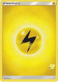 Lightning Energy (#48 Pikachu Stamped) Battle Academy Pokémon card