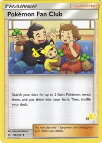 Pokemon Fan Club (#28 Pikachu Stamped) 133/156 Battle Academy Pokémon card