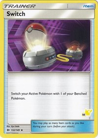 Switch (#52 Pikachu Stamped) 132/149 Battle Academy Pokémon card