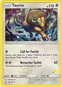Tauros (#14 Pikachu Stamped) 164/236