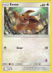 Eevee (Mewtwo Stamped) 049/068