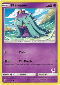 Mareanie (Mewtwo Stamped) 105/214