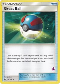 Great Ball (Mewtwo Stamped) 119/149 Battle Academy Pokémon card