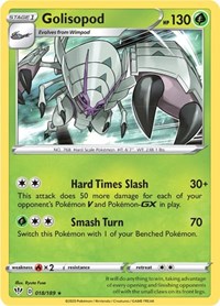 Golisopod 018/189 · Reverse Holo