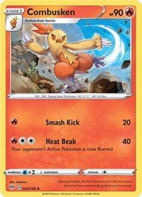 Combusken 023/189 · Reverse Holo