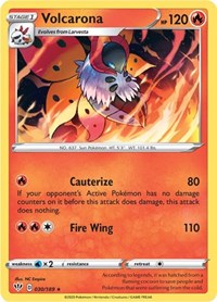 Volcarona 030/189 · Reverse Holo