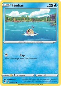 Feebas 038/189 · Reverse Holo