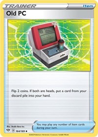 Old PC 164/189 Darkness Ablaze Reverse Holo Pokémon card