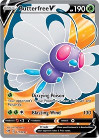 Butterfree V Full Art 177/189
