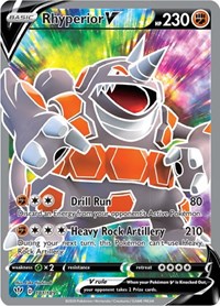 Rhyperior V Full Art 181/189