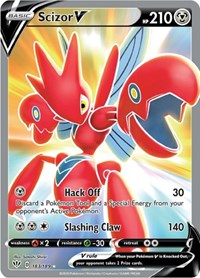 Scizor V Full Art 183/189