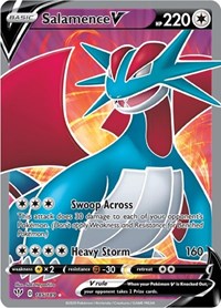 Salamence V Full Art 185/189