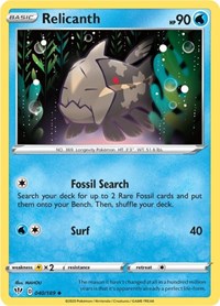 Relicanth 040/189 · Reverse Holo