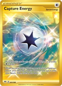 Capture Energy Secret 201/189 Darkness Ablaze Pokémon card