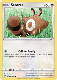 Sentret 135/189 · Reverse Holo