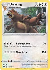 Ursaring 139/189 · Reverse Holo