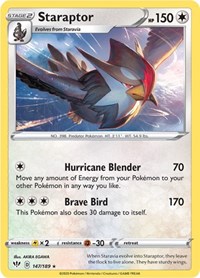 Staraptor 147/189 · Reverse Holo