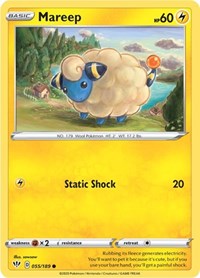 Mareep 055/189 · Reverse Holo