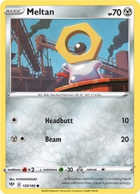 Meltan 129/189 · Reverse Holo
