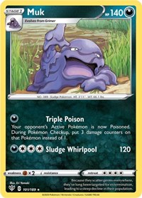 Muk 101/189 · Reverse Holo
