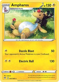 Ampharos 057/189 · Reverse Holo