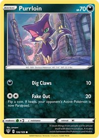 Purrloin 106/189 · Reverse Holo