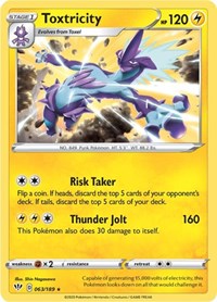 Toxtricity 063/189 · Reverse Holo