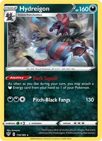 Hydreigon 110/189 · Reverse Holo