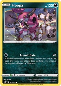 Hoopa 111/189 · Reverse Holo