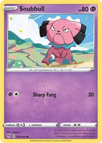 Snubbull 070/189 · Reverse Holo