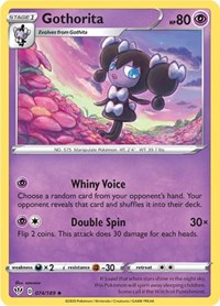 Gothorita 074/189 · Reverse Holo