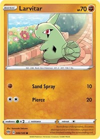 Larvitar 086/189 · Reverse Holo