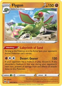 Flygon 091/189 · Reverse Holo