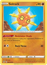 Solrock 092/189 · Reverse Holo