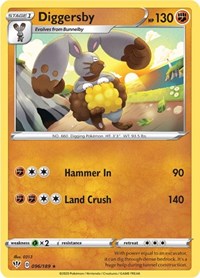 Diggersby 096/189 · Reverse Holo