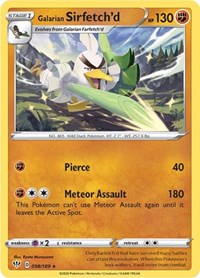 Galarian Sirfetch'd (Cracked Ice holo) 098/189
