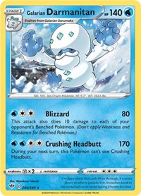 Galarian Darmanitan (Cracked Ice Holo) 044/189