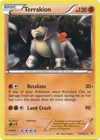 Terrakion (Cosmos Holo) 073/101