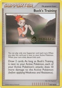 Buck's Training - 130/146 (Prerelease) 130 Miscellaneous Cards & Products Pokémon card