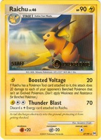 Raichu (Prerelease) [Staff] 27/99
