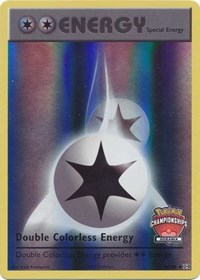Double Colorless Energy (Oceania Championships) 090/108 League & Championship Cards Reverse Holo Pokémon card
