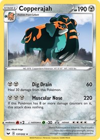 Copperajah (Non-Holo Gamestop Exclusive) 137/202