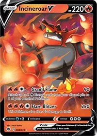 Incineroar V 08/73