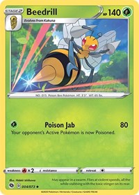 Beedrill 04/73 · Reverse Holo